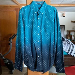 AE Mens Ombré Button Down